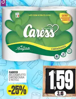Vicino a te supermercati Caress asciugatutto cartasciuga offerta
