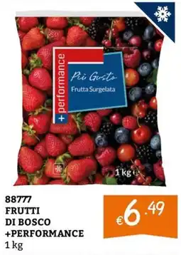 Zona Frutti di bosco +performance offerta