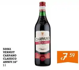 Zona Vermut Carpano Classico offerta