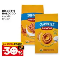Alì Supermercati Biscotti Balocco assortiti offerta