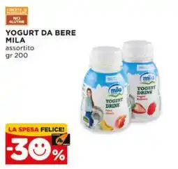 Alì Supermercati Yogurt da bere Mila offerta