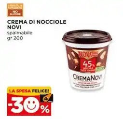 Alì Supermercati Crema di nocciole Novi offerta