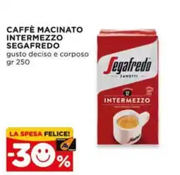Alì Supermercati Caffè macinato Intermezzo Segafredo offerta