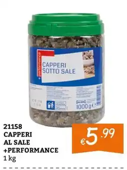 Zona Capperi sotto sale +performance offerta