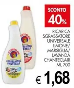 PrestoFresco Ricarica sgrassatore universale Chanteclair offerta