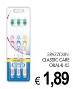 PrestoFresco Spazzolini classic care Oral-B offerta