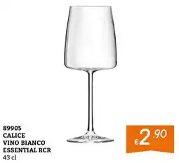 Zona Calice vino bianco essential rcr offerta