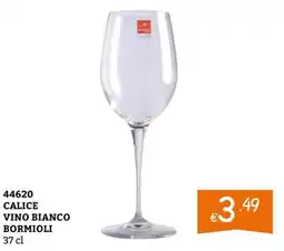 Zona Calice vino bianco Bormioli offerta