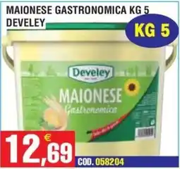 Immenso Cash Maionese gastronomica Develey offerta
