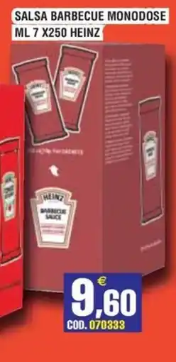 Immenso Cash Salsa barbecue Heinz offerta