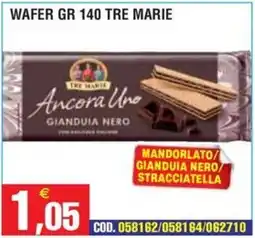 Immenso Cash Wafer gr 140 tre marie offerta