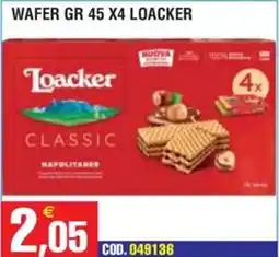 Immenso Cash Loacker Classic Napolitaner offerta