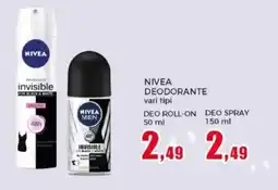Happy Casa Nivea deodorante invisible offerta