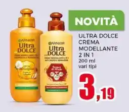Happy Casa Garnier Ultra Dolce crema modellante offerta