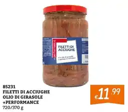 Zona Filetti di acciughe +performance offerta