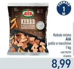 Talento Professional Store Kebab misto AIA pollo e tacchino offerta