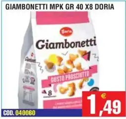 Immenso Cash Giambonetti Doria offerta