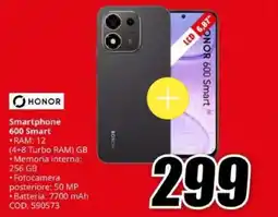 MediaWorld Honor Smartphone 600 Smart offerta