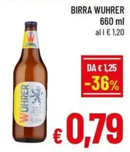 A&O Birra Wührer offerta