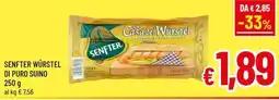 A&O Senfter würstel di puro suino offerta