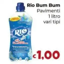 Le Bolle di Giù Giù Rio Bum Bum Pavimenti offerta