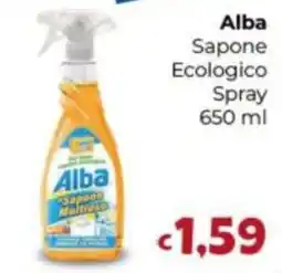 Le Bolle di Giù Giù Alba Sapone Ecologico Spray offerta