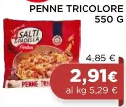 In Coop Penne tricolore Salti Padella offerta