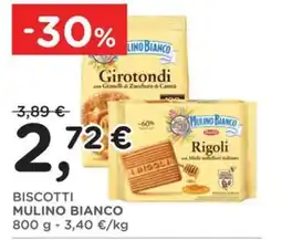 Orvea Biscotti Mulino Bianco offerta