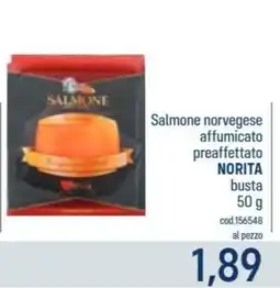 Talento Professional Store Salmone norvegese affumicato preaffettato NORITA offerta