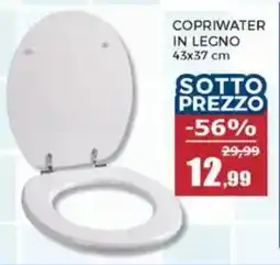Happy Casa Copriwater in legno offerta