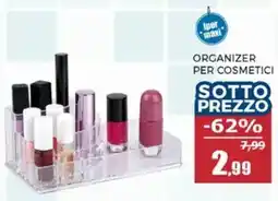 Happy Casa Organizer per cosmetici offerta