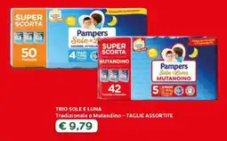 Happy Casa Pampers Sole e Luna offerta