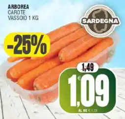 Vicino a te supermercati Carote vassoio offerta