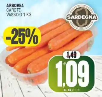 Carote vassoio