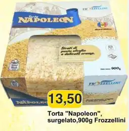 Mix Markt Torta Napoleon Frozzellini offerta