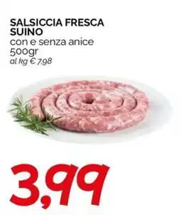 Hardis Salsiccia fresca suino offerta