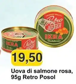 Mix Markt Uova di salmone rosa Retro Posol offerta