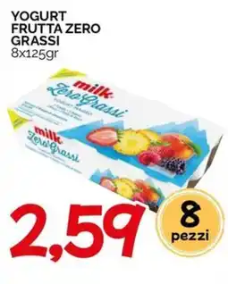 Hardis milk Yogurt Frutta Zero Grassi offerta