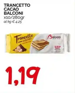 Hardis Trancetto cacao Balconi offerta