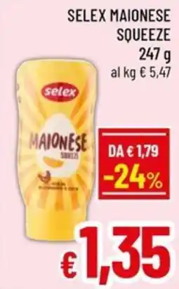 A&O Selex maionese squeeze offerta