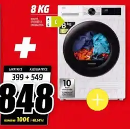 MediaWorld Lavatrice Asciugatrice offerta
