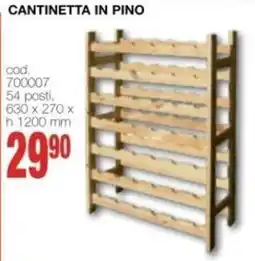 Mondo Brico Cantinetta in pino offerta