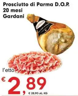 DeSpar Express Prosciutto di Parma D.O.P. Gardani offerta