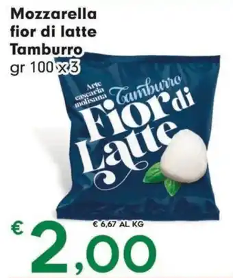 Mozzarella fior di latte Tamburro