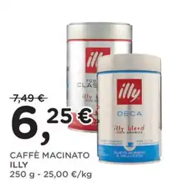 Orvea Caffè macinato illy offerta