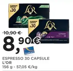 Orvea Espresso 30 capsule L'Or offerta