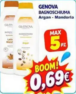 Magazzini del Risparmio Genova Bagnoschiuma Argan - Mandorla offerta