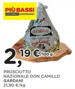 Orvea Prosciutto nazionale Don Camillo Gardani offerta