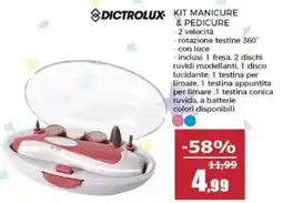 Happy Casa Kit manicure & pedicure Dictrolux offerta