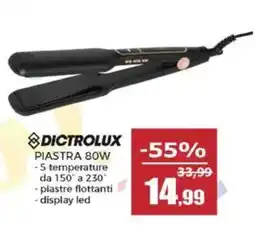 Happy Casa Dictrolux piastra 80W offerta